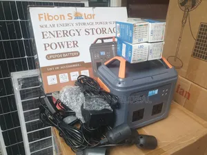 Original 550w Solar Generator With 150w Solar Panel and 4 Bulb
