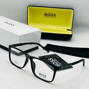 Hugo Boss Luxury Transparent Clear Lense Glasses