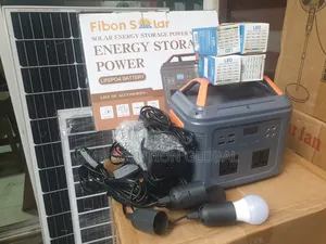 550w Solar Power Generator With 4 Dc Bulb and 150w Solar Panel