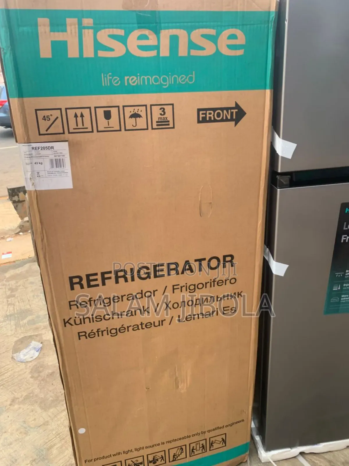 Hisense Fridge Freezer With Water Dispenser