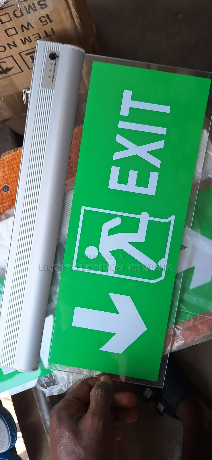 Premium Quality Led Exit Sign Light (Down Arrow)