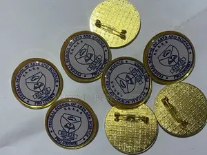 Clean Branded Crest With Premium Finishing