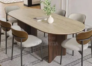 Special Marble Top Dining Table (6 Seaters)