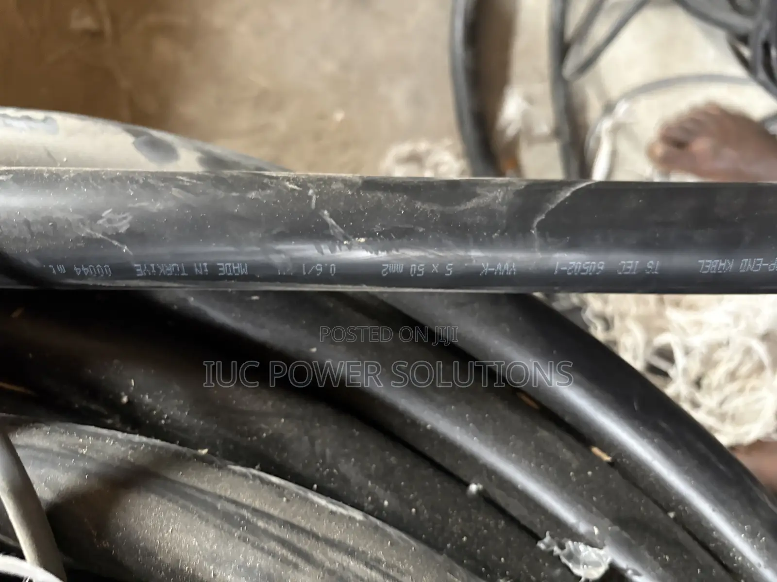 50mm 5core Flexible Electric Cable