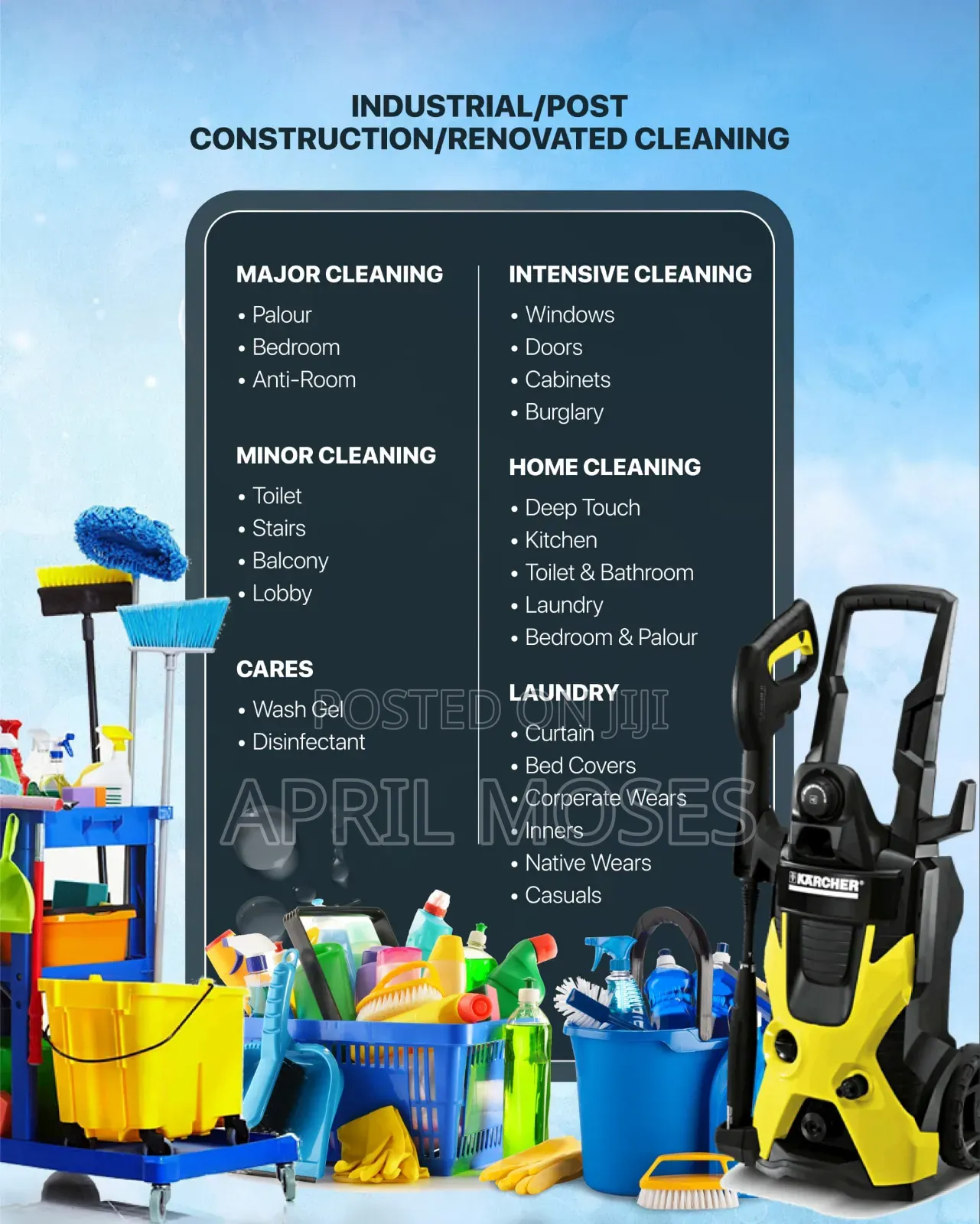 It's All About Cleaning