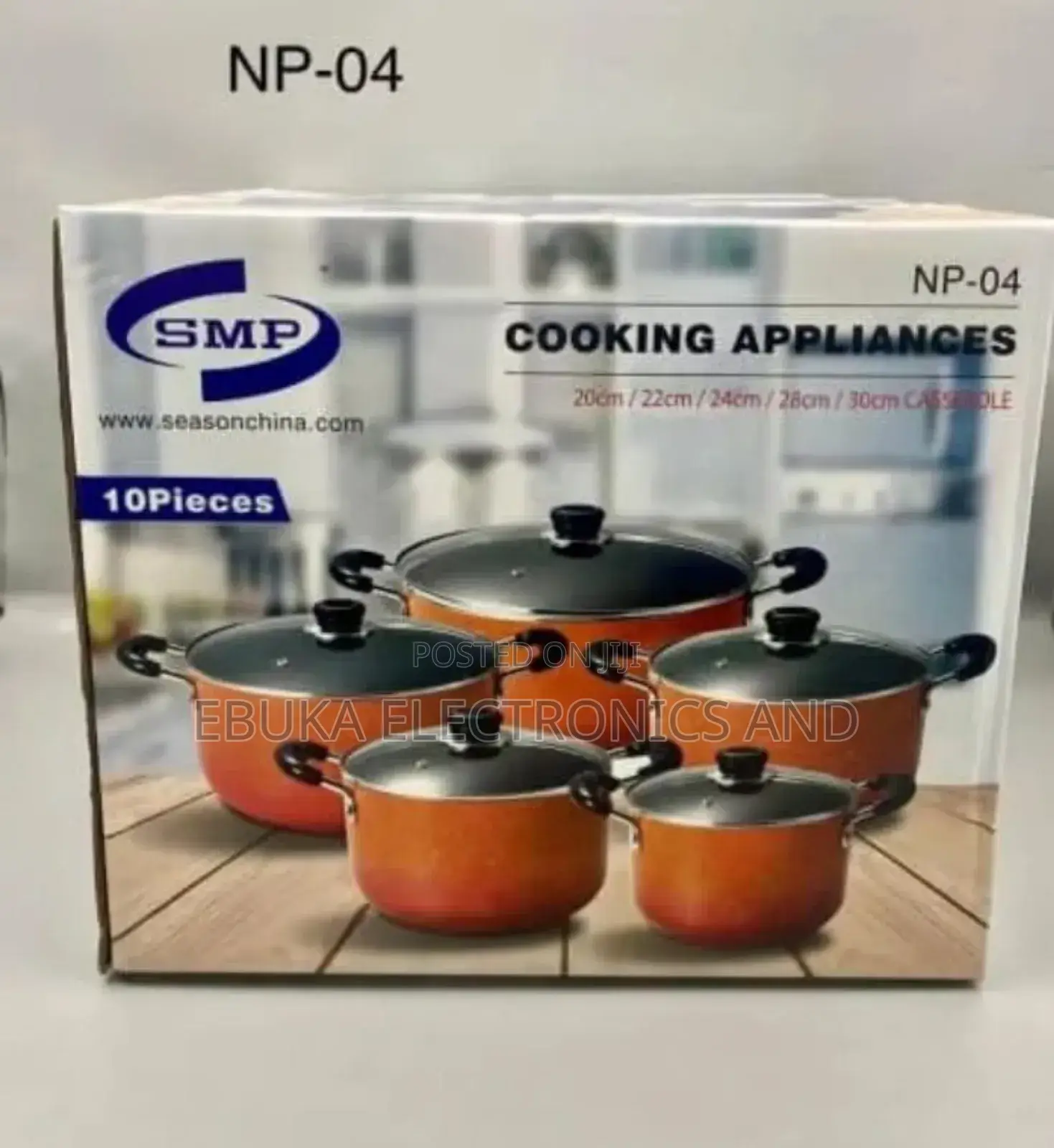 10 Piece's SMP Cooking Appliances
