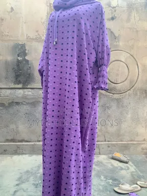Elegant Hoodie Hijab Dress