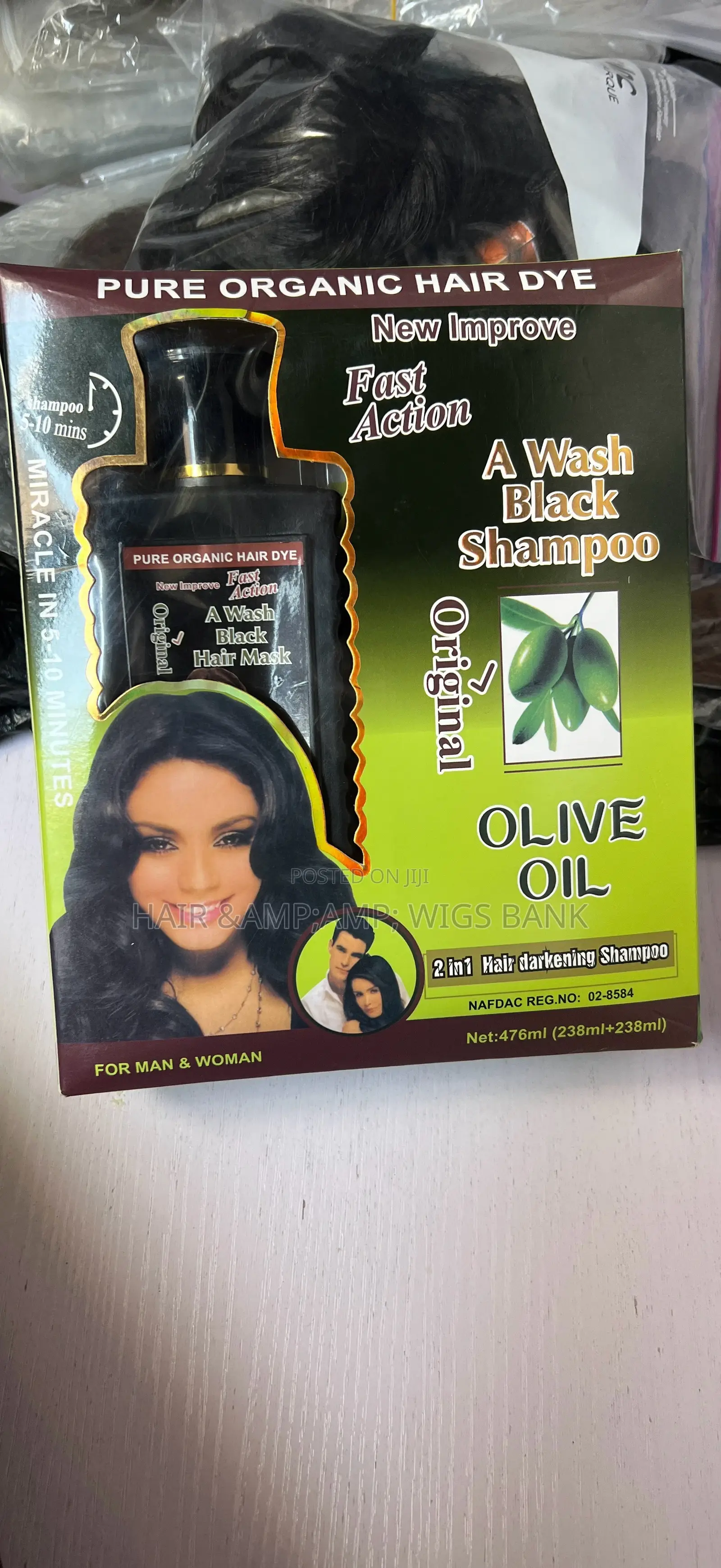 Olive Oil 2in1 Darkening Shampoo