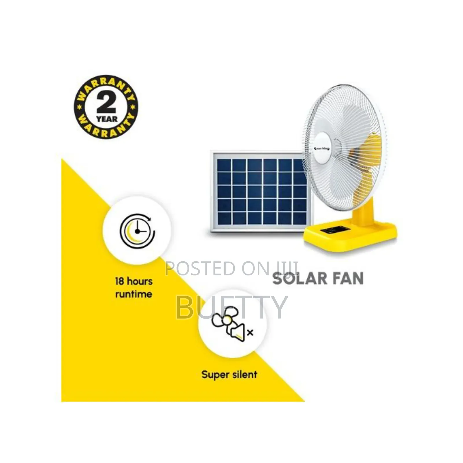 Sunking Table Fan Rechargeable