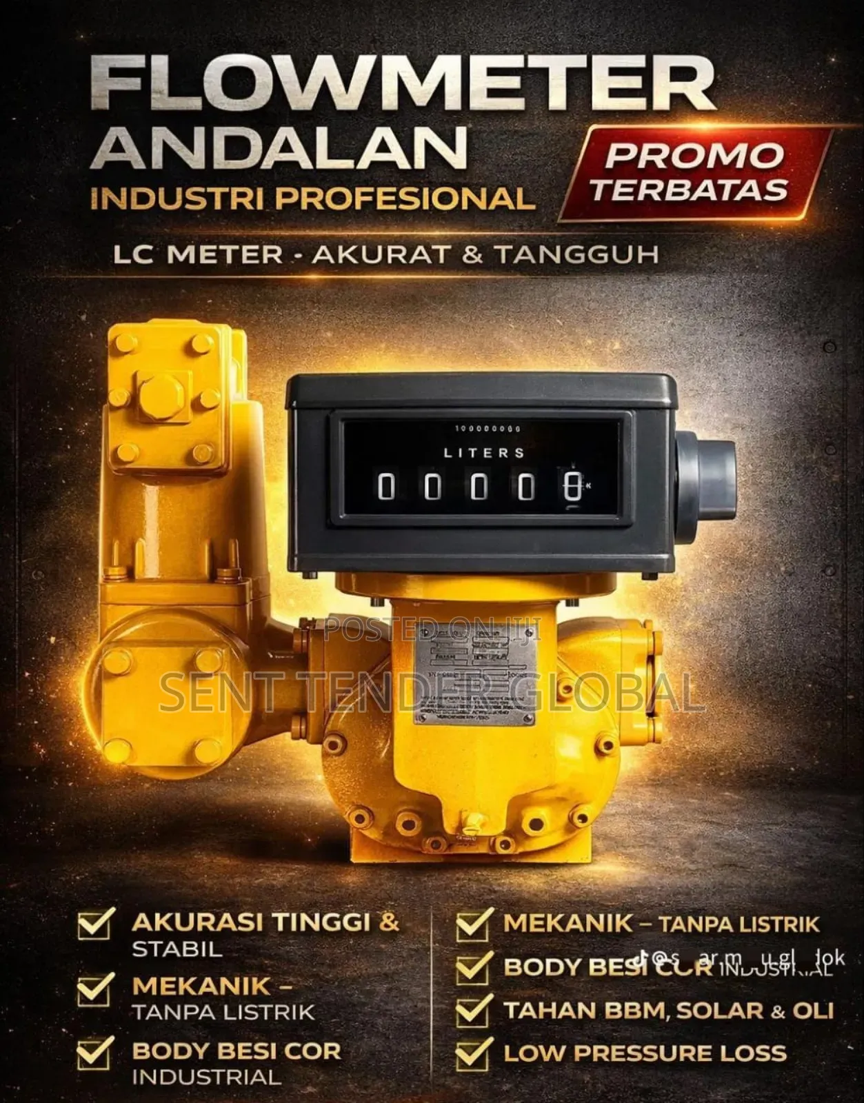 3" Industrial Flowmeter
