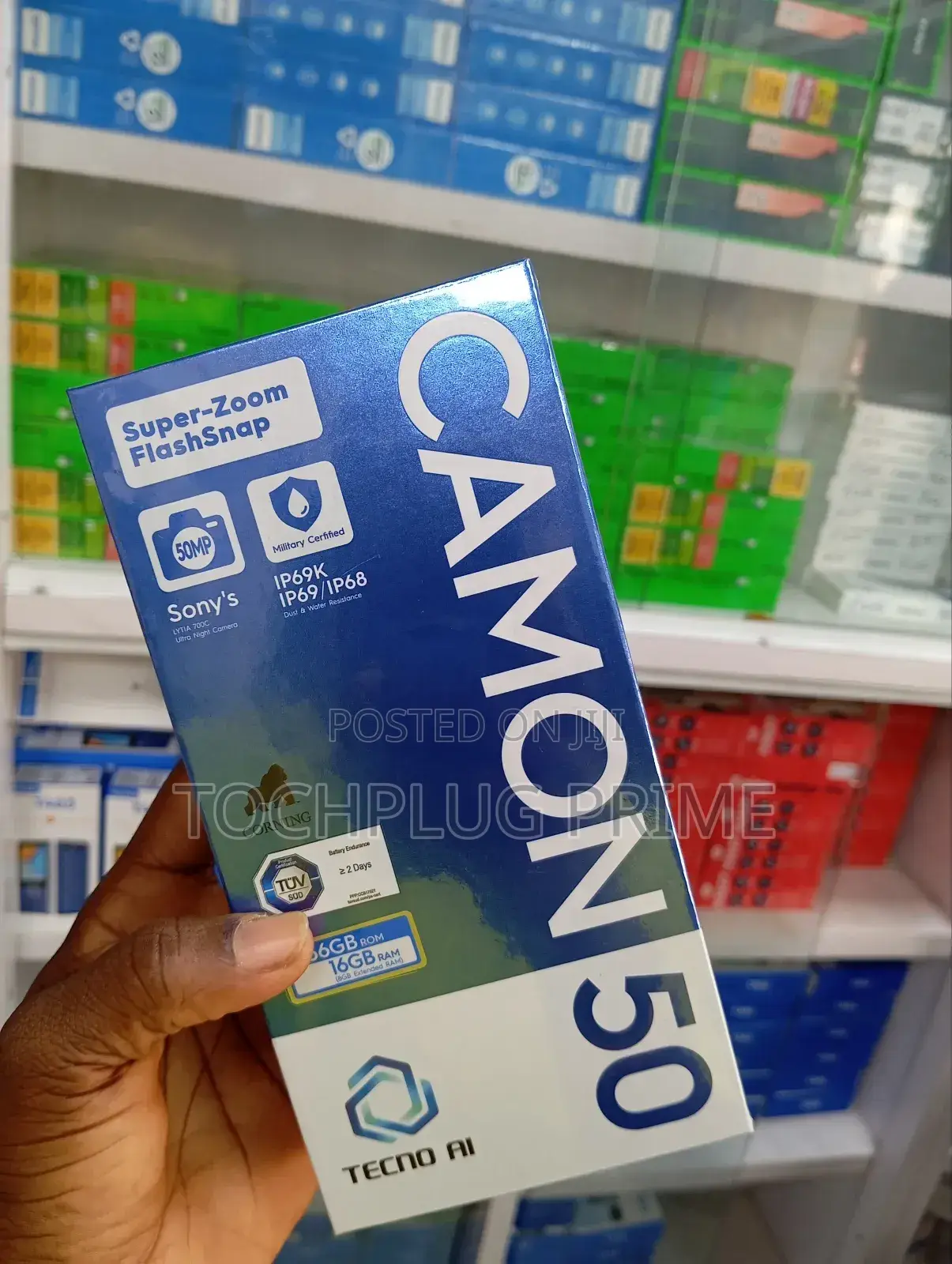 New Tecno Camon 50 256 GB