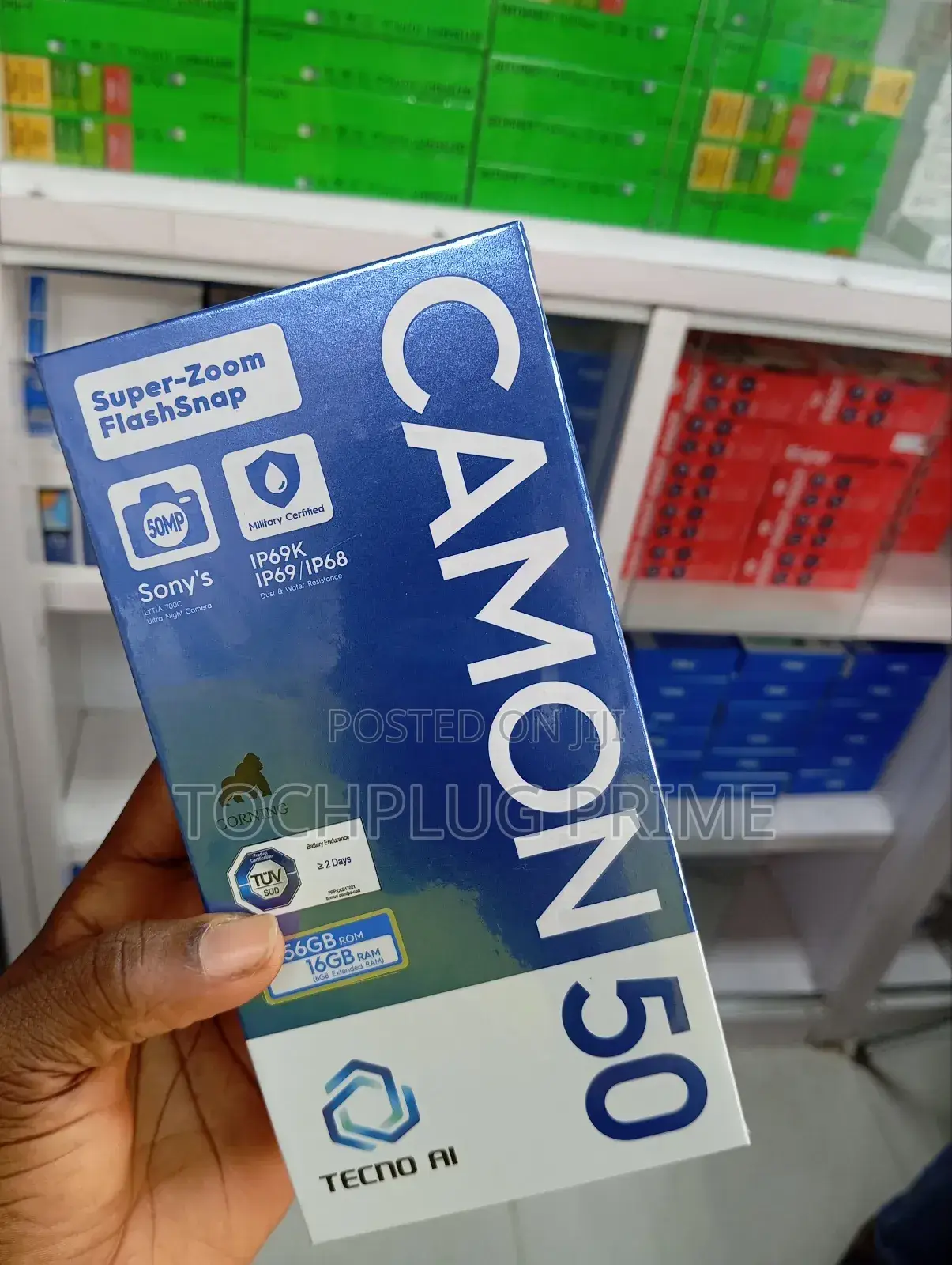 New Tecno Camon 50 256 GB