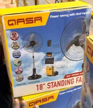 Gasa 18" Inches Ac/Dc Standing Fan, GSF-18" Yoga. Not Rechargeable