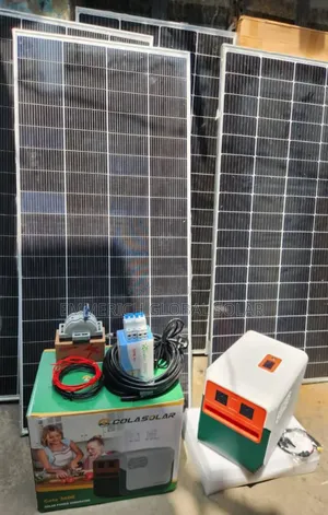 Brand New 3.6kwh Cola Solar Generator With Rated Capacity of 1200w