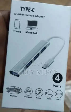 Type C to Usb Hub 4port