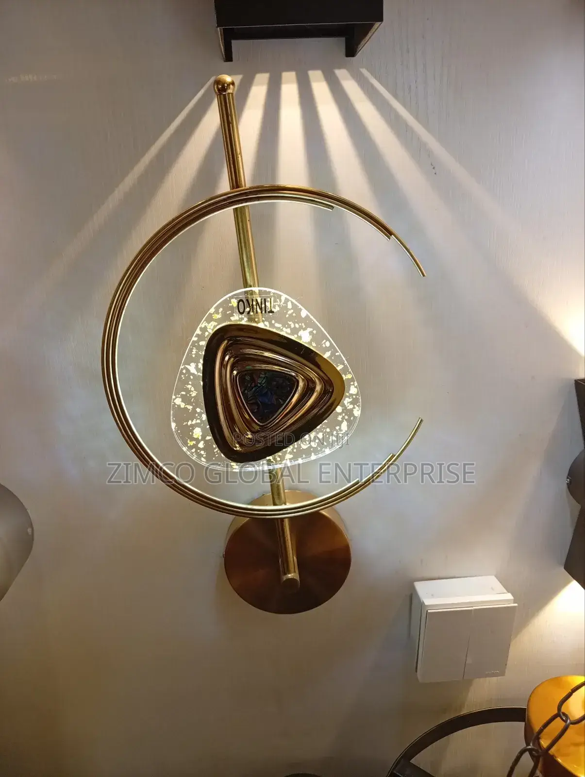 All Modern Crystal Wall Lights