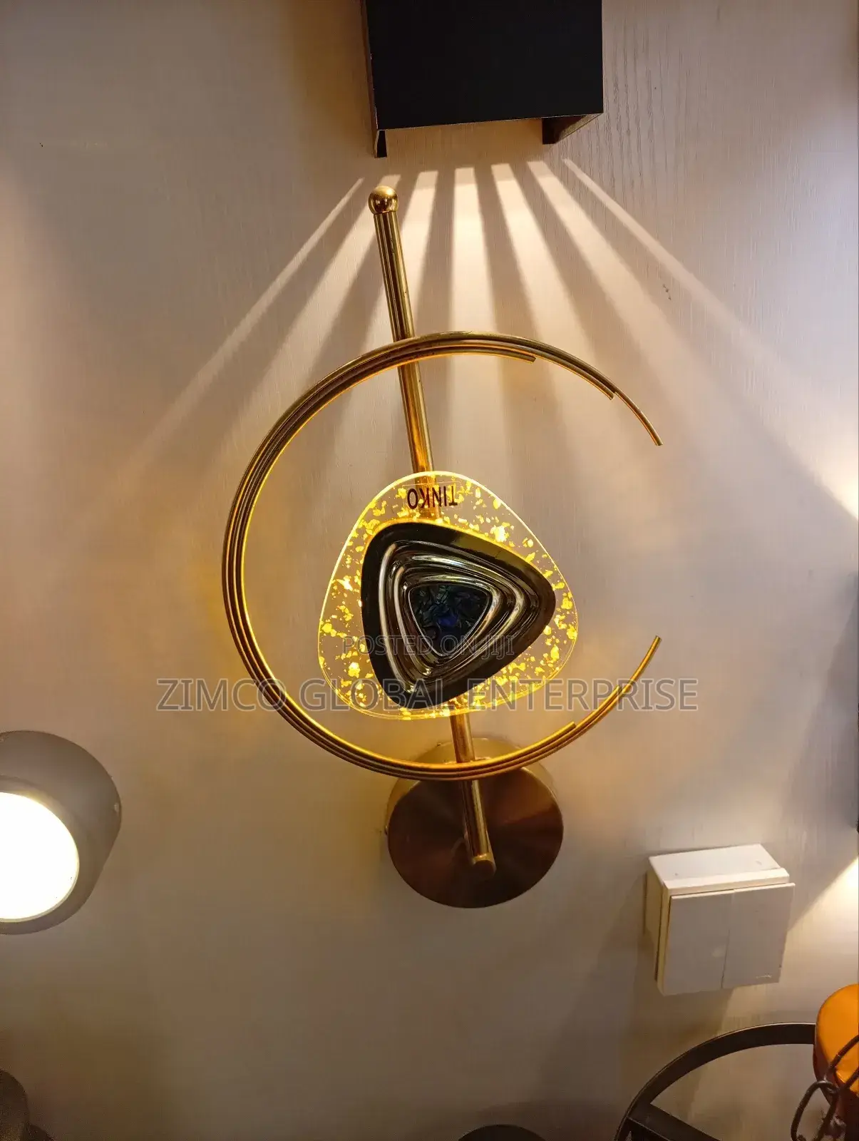 All Modern Crystal Wall Lights