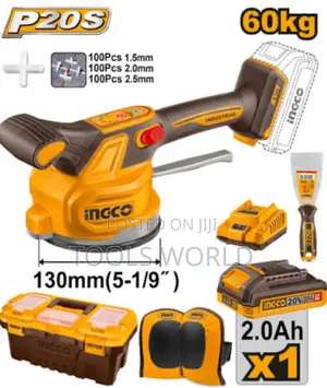 Ingco 20v Cordless Tile Vibration Machine Ctvli20015