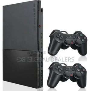 Sony Playstation 2 Slim Game Console, With Complete Accessories