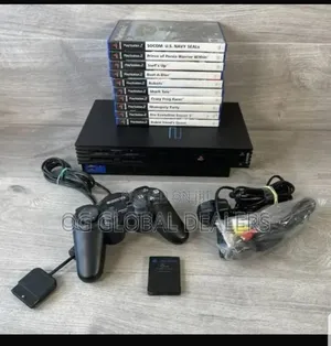 Sony Playstation 2 Big With Games and Complete Accessories