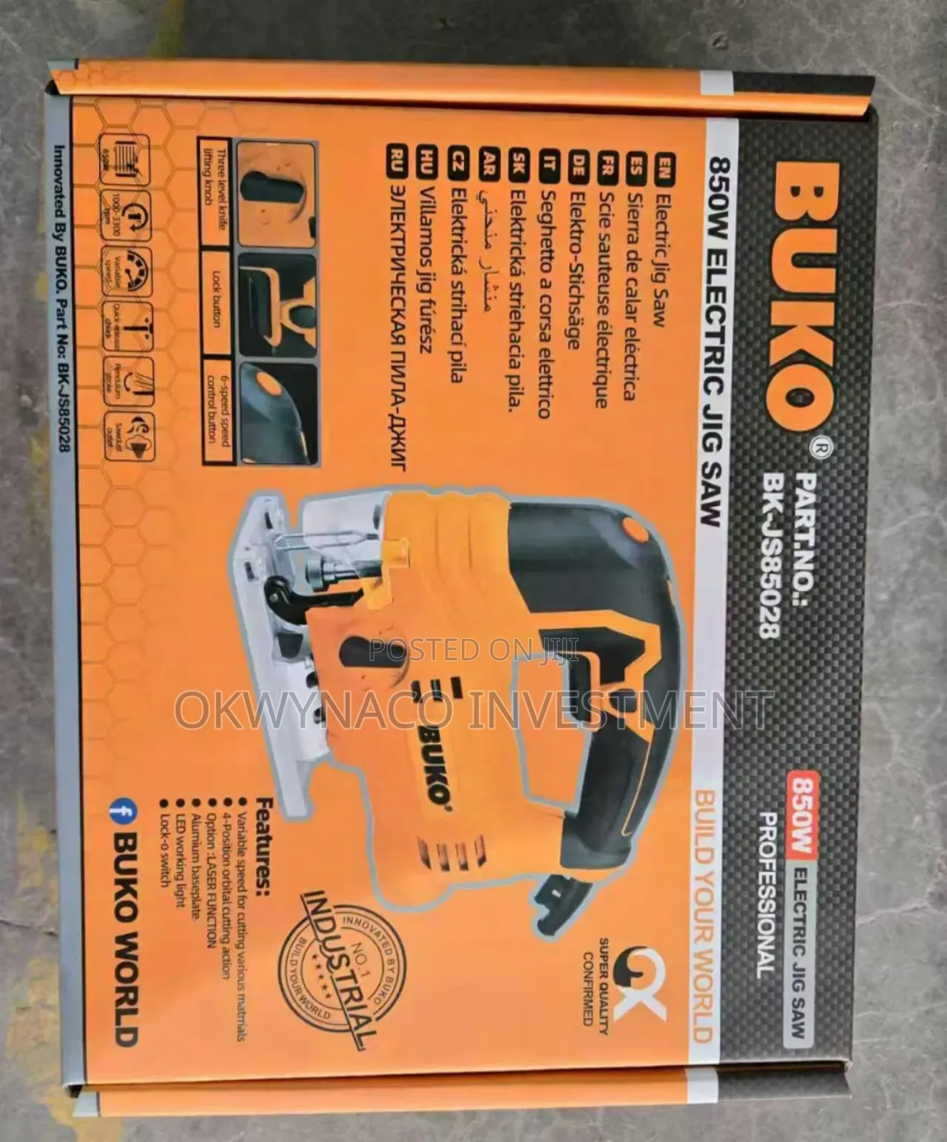 Buko Jig Saw Machine in Port-Harcourt - Electrical Hand Tools, Ezeh ...