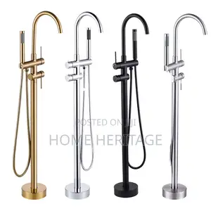 Round Standing Bathtub Mixer D85c
