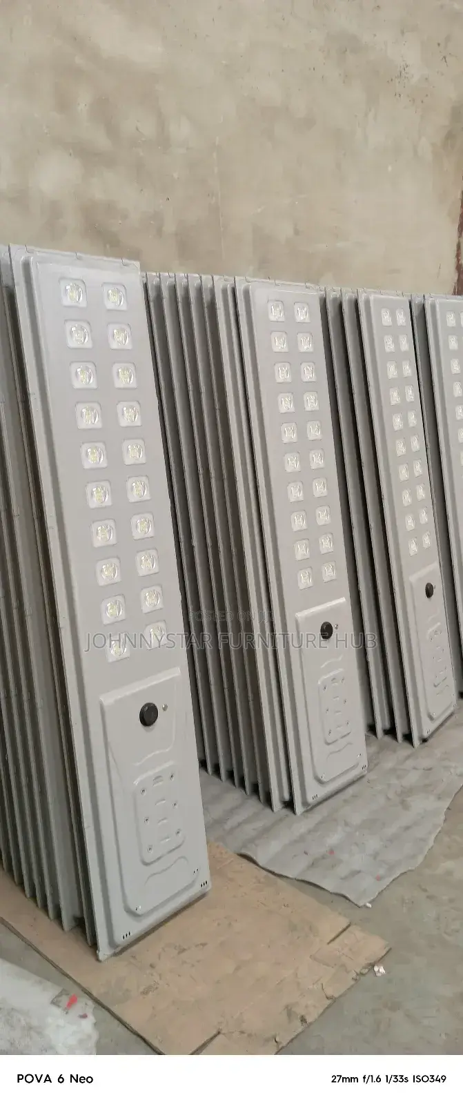 Industrial Street Solar Light