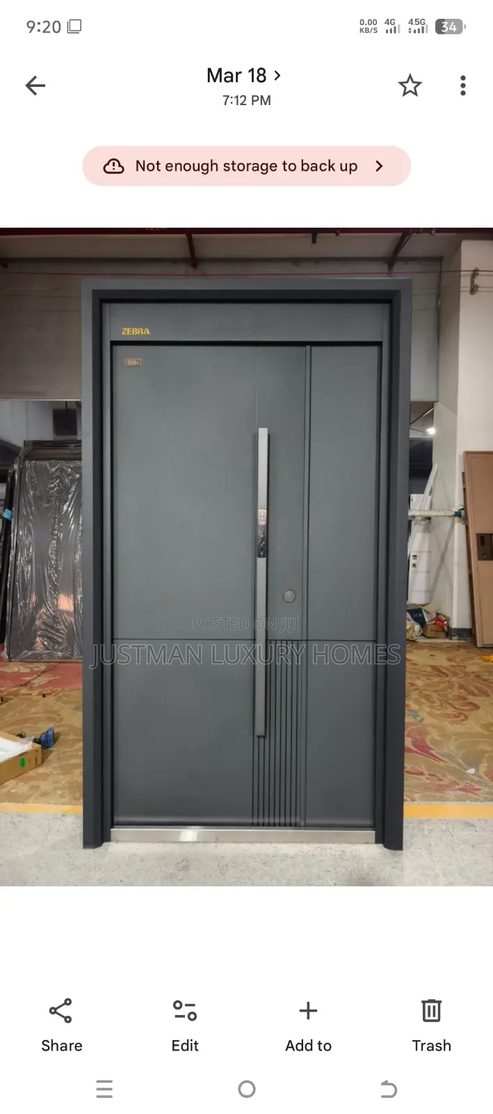 Digital Top Security Smart Door