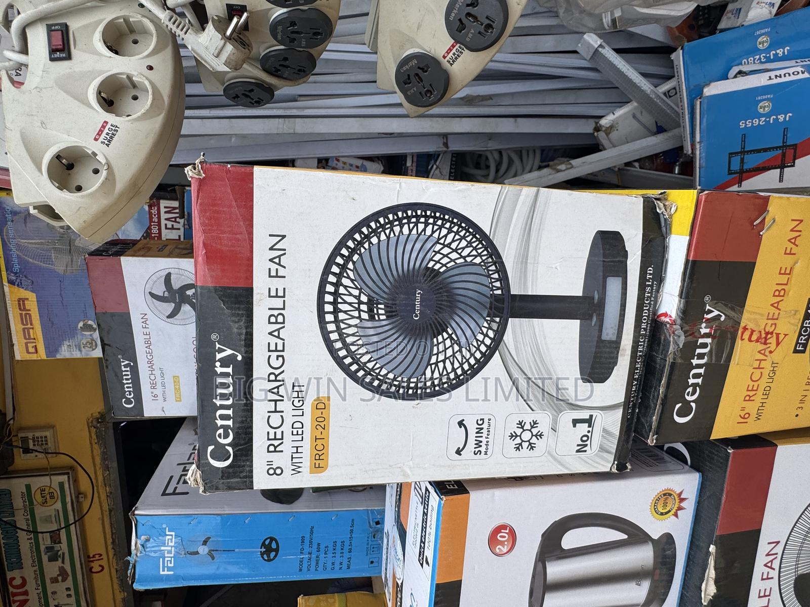 Century 8” Rechargeable Fan