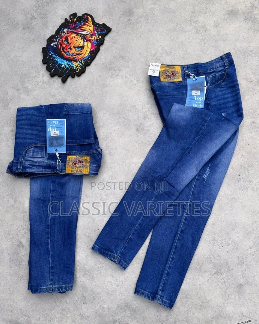 Best Quality Luxury Plain Jeans