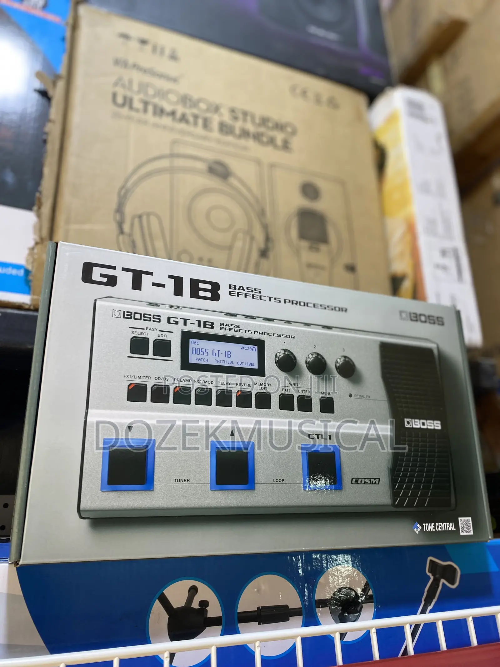 Boss Gt-1b Bass Guitar Effects