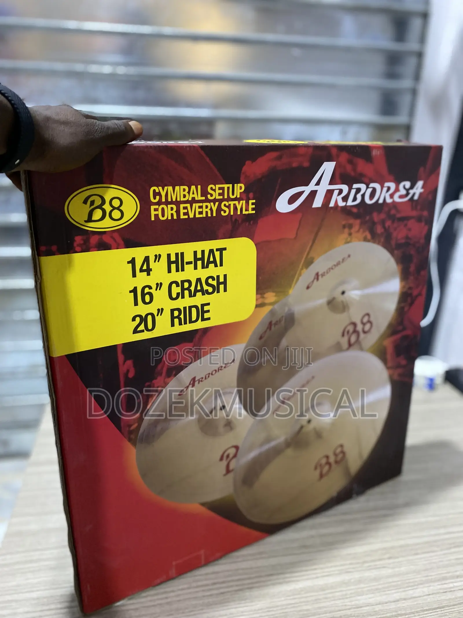 Arborea B8 Professional Cymbals