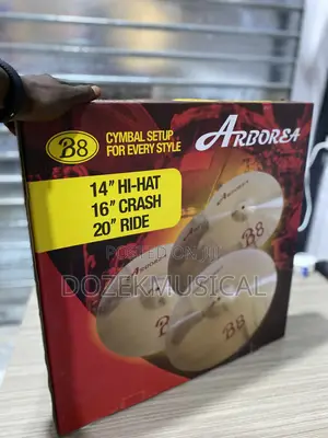 Arborea B8 Professional Cymbals