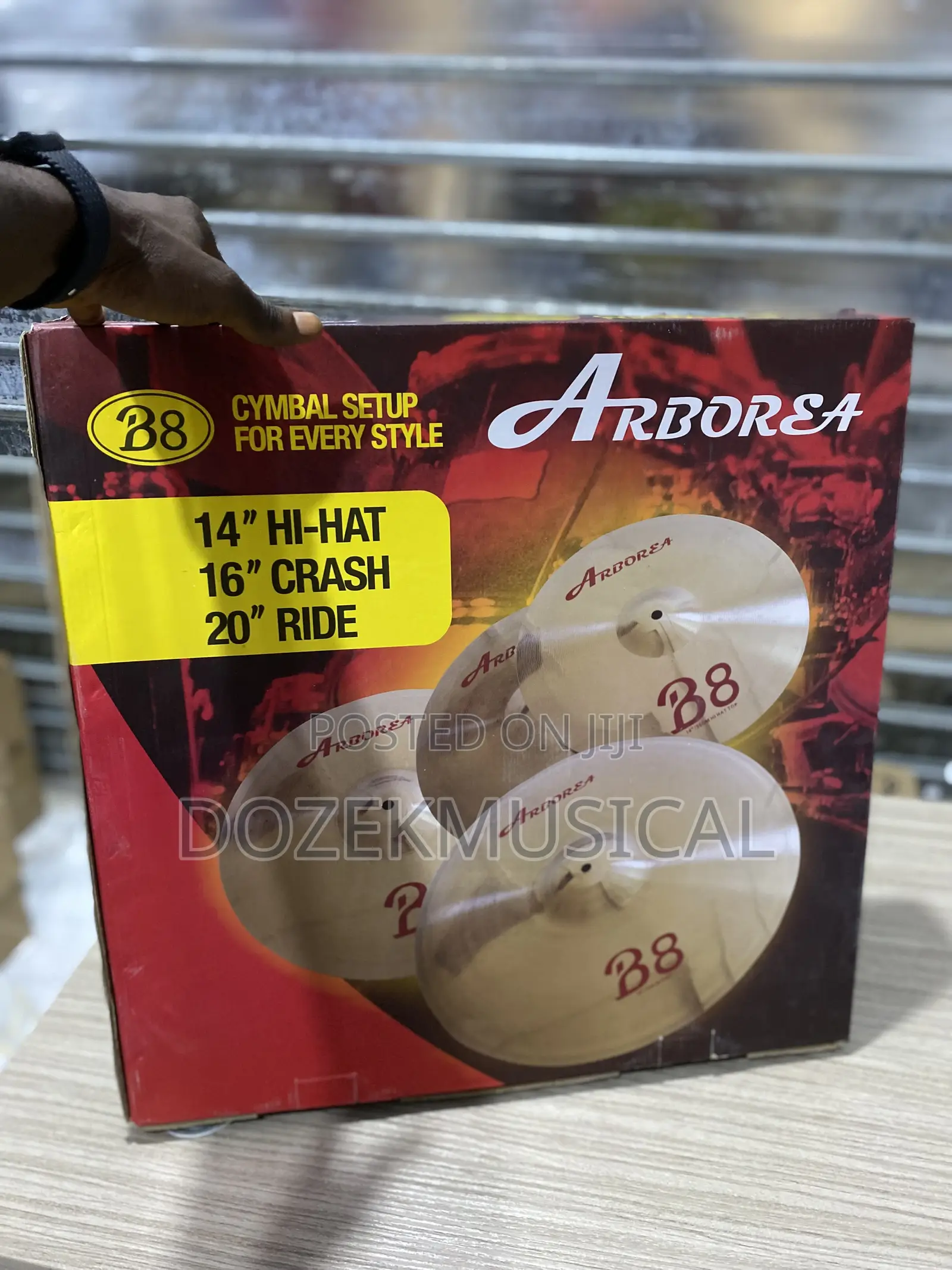 Arborea B8 Professional Cymbals