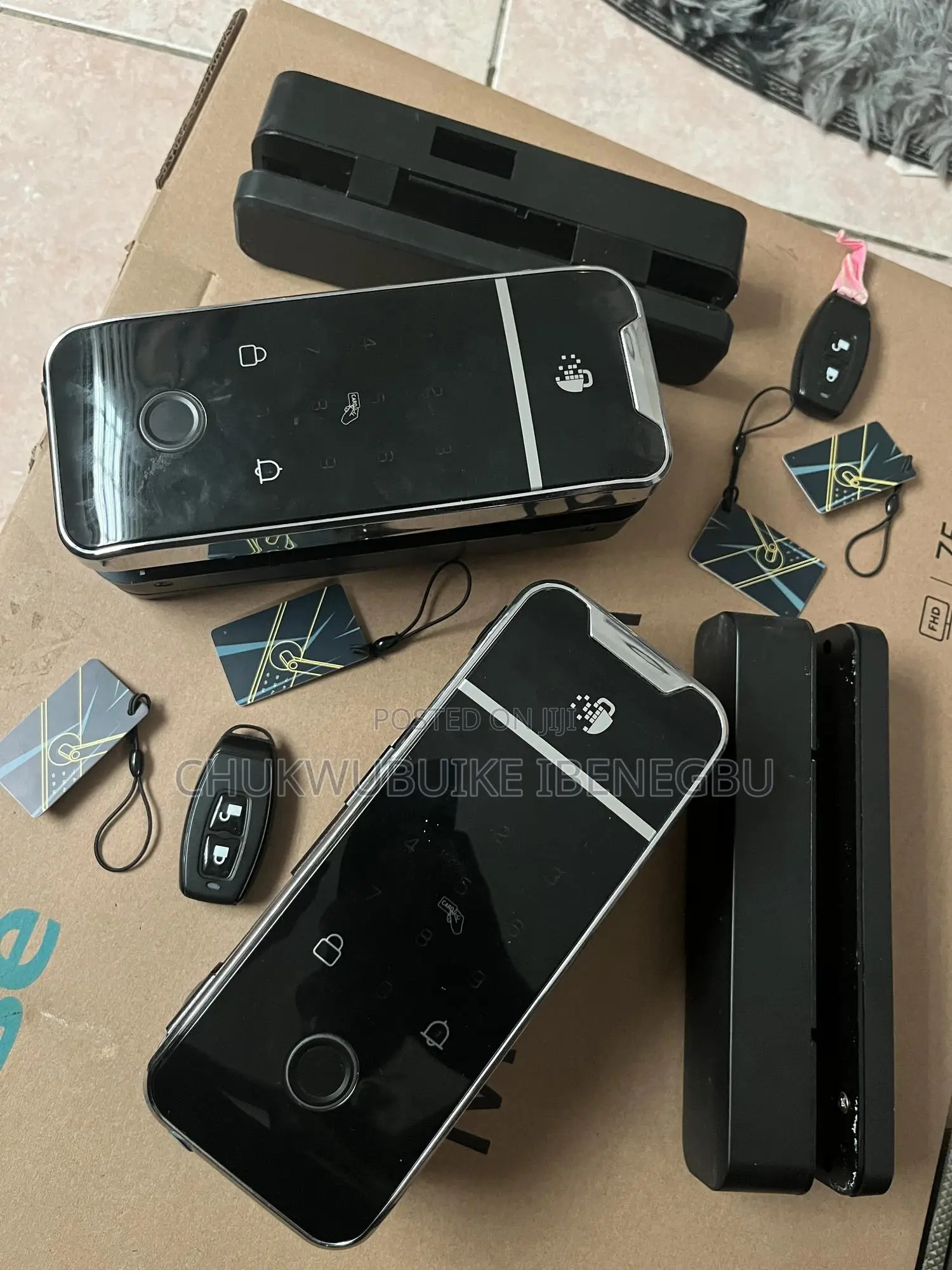 Glass Biometrics, Card and Remote Smart Locks