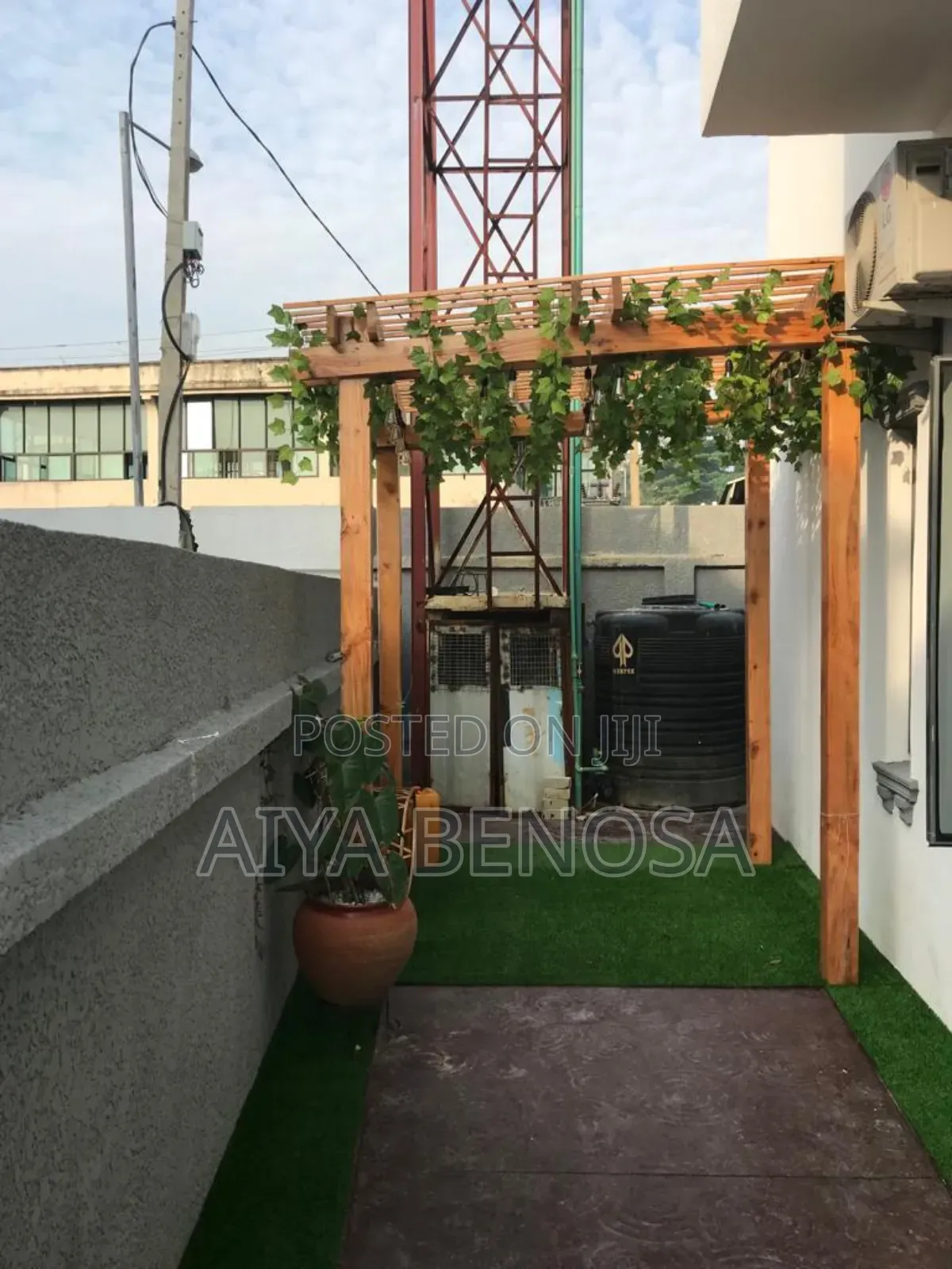 Outdoors Pergola Construction