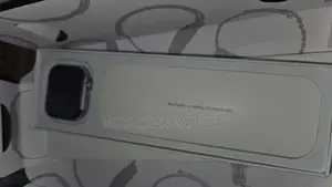 Apple Wat H Series 11 46mm With White Strap.