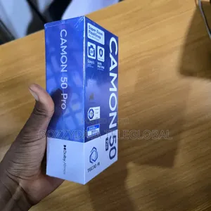 New Tecno Camon 50 Pro 256 GB Black
