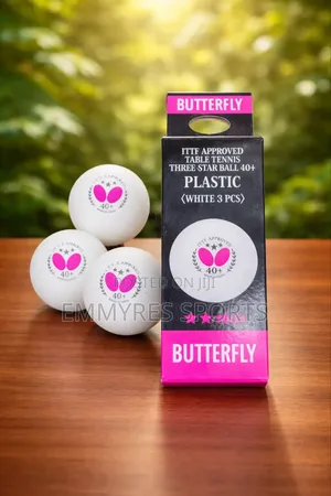 Table Tennis Balls – Butterfly, Stiga Nittaku