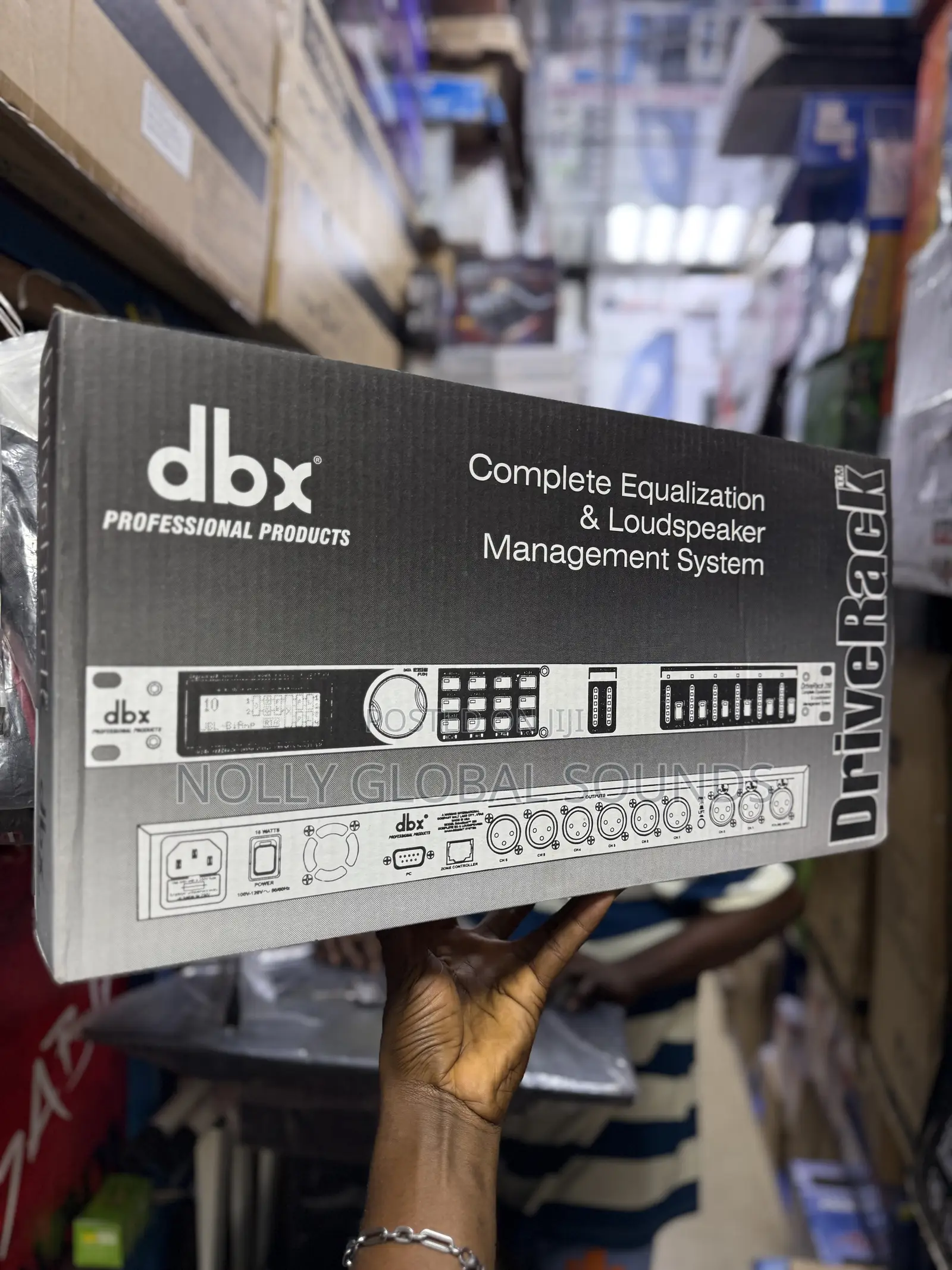 DBX Driverack 260 Complete Equalization and Louder Speaker Management.
