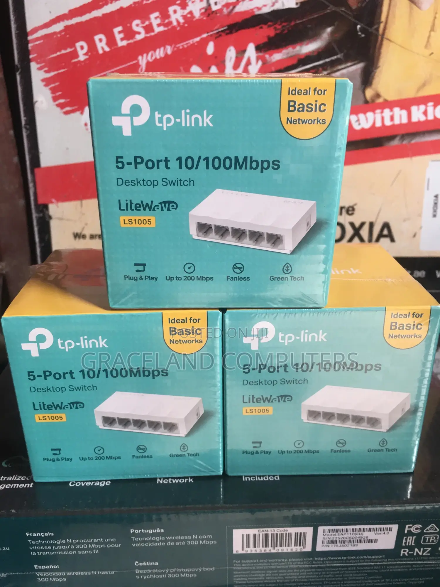 Tp-Link 5port 10/100mbps Desktop Switch