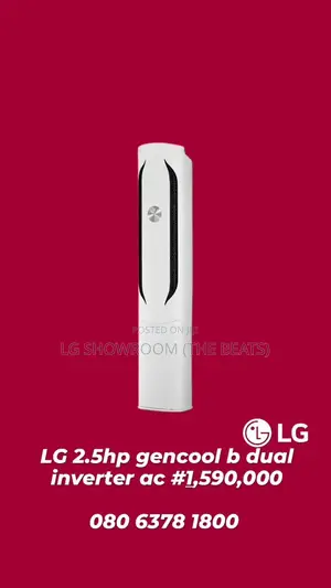 Lg 2.5hp Dual Inverter Standing Ac Gencool