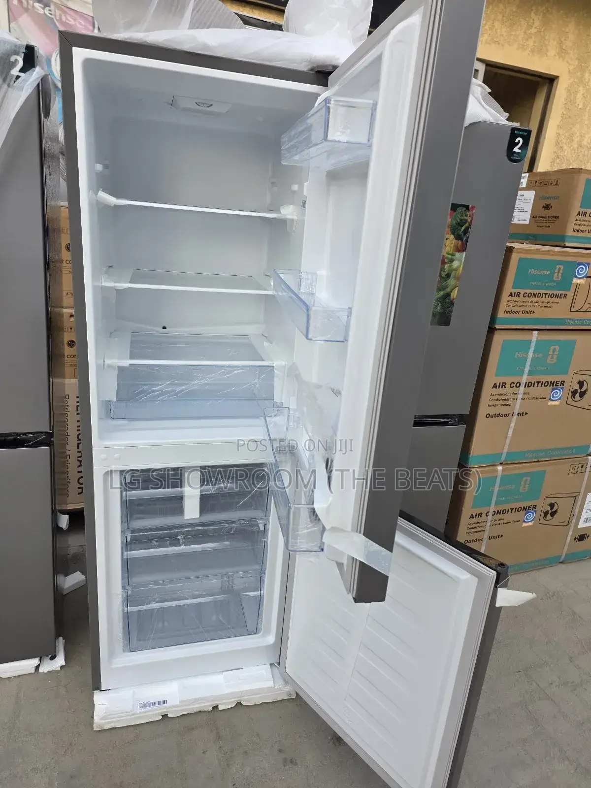 Hisense 225l Bottom Freezer Refrigrator