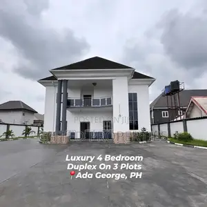 Furnished 4bdrm Duplex in Ada George Port, Shell Location for sale