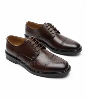 Classic Leather Lace Up Office Shoes