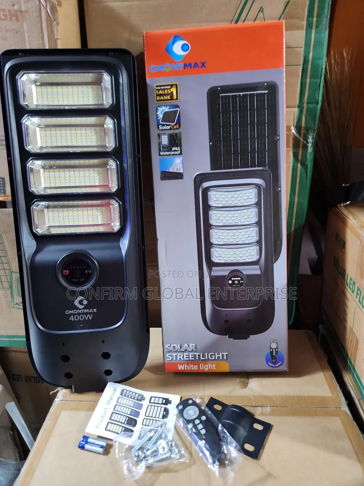Powerful 400w Solar Street Light