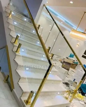 Glass/Stainless Staircase.