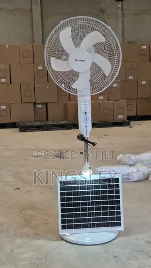 Solar Rechargeable Fan