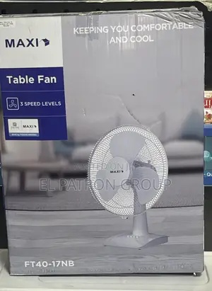 Maxi 16 Inch Table Fan With 3 Speed Level