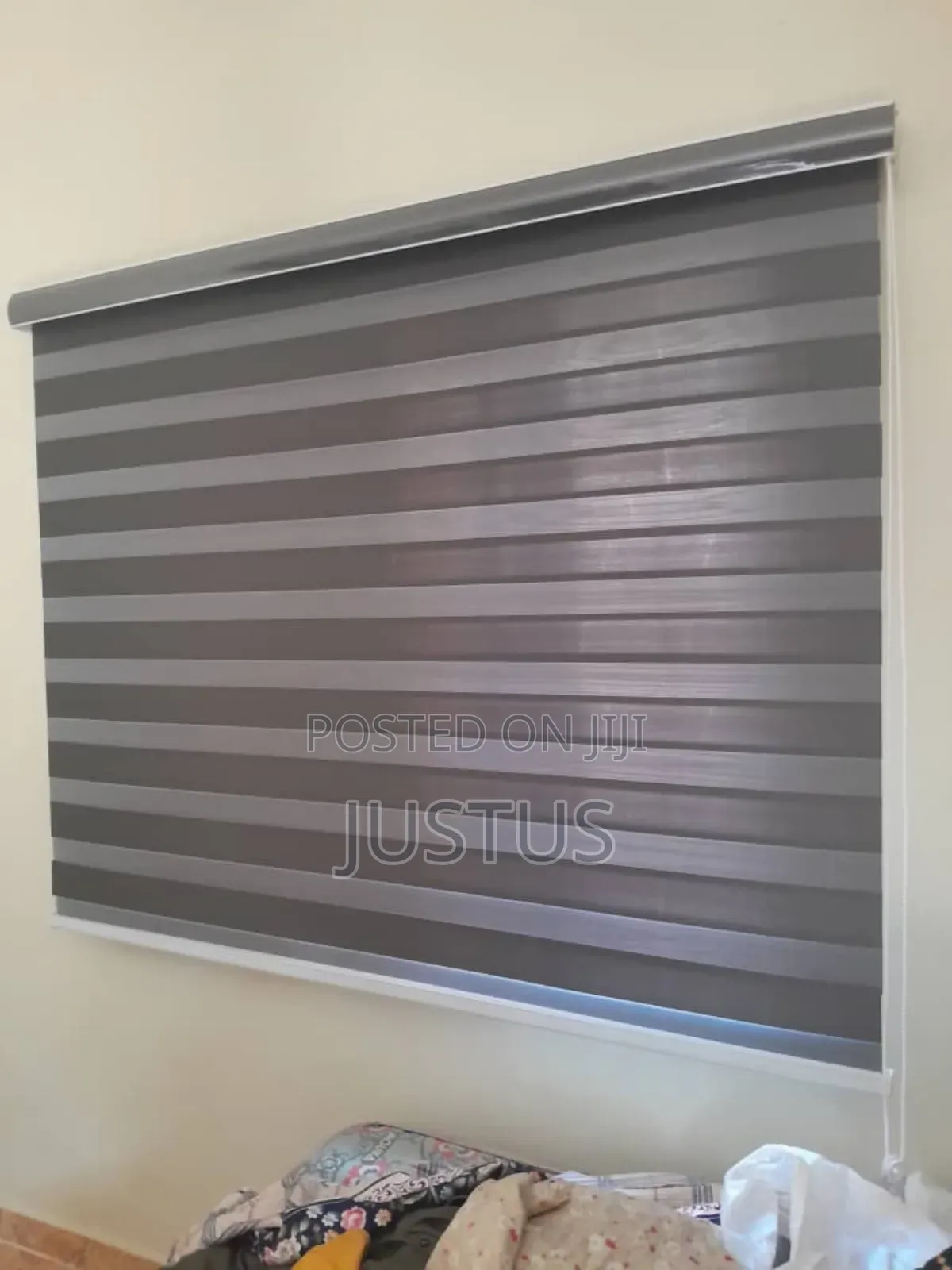 Wallpaper and Window Blinds